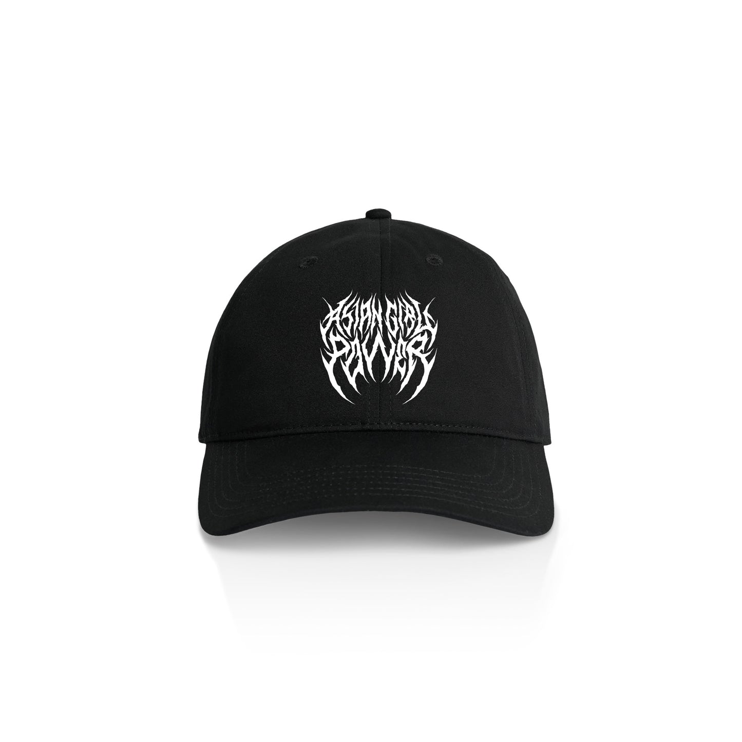 Asian Girl Power Metal Dad Hat