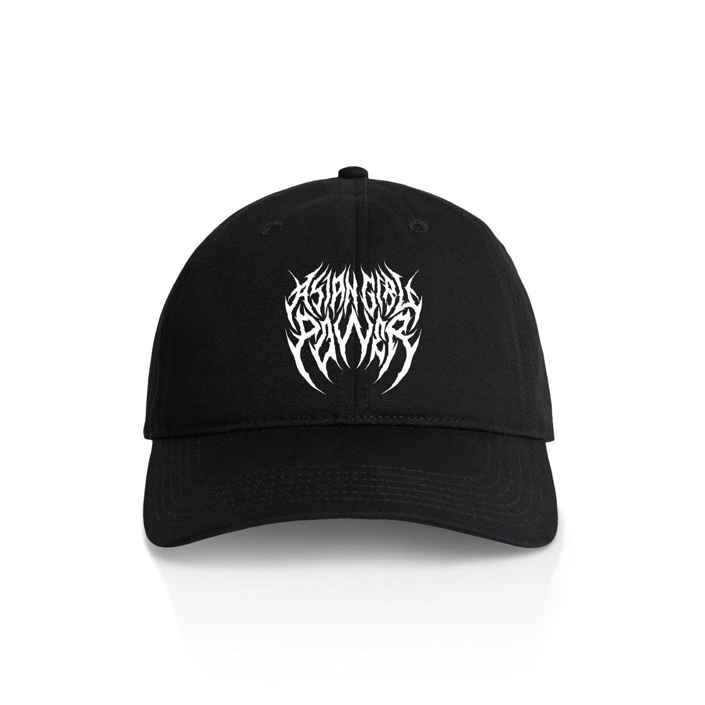 Asian Girl Power Metal Dad Hat