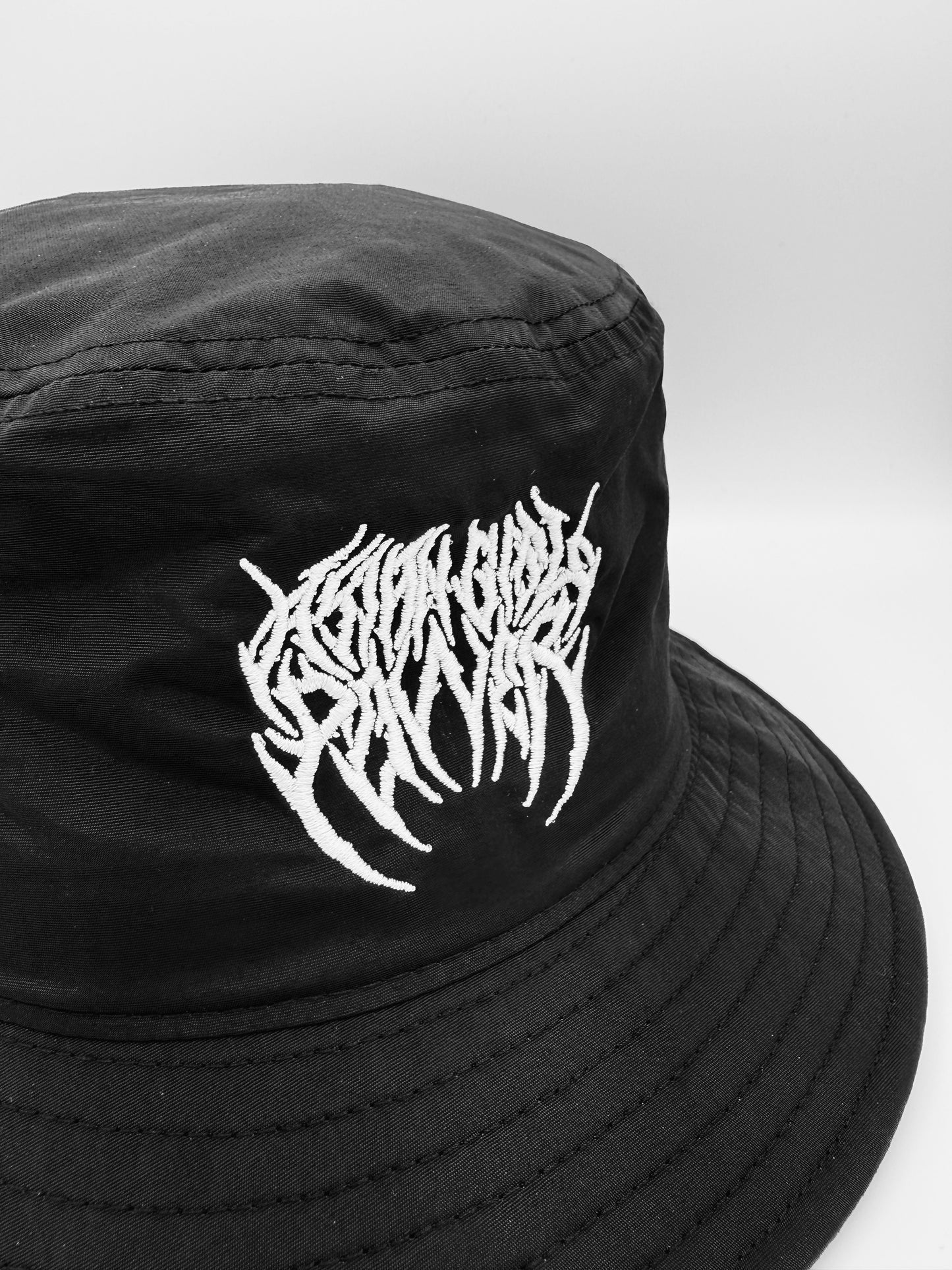 Asian Girl Power Metal Bucket Hat
