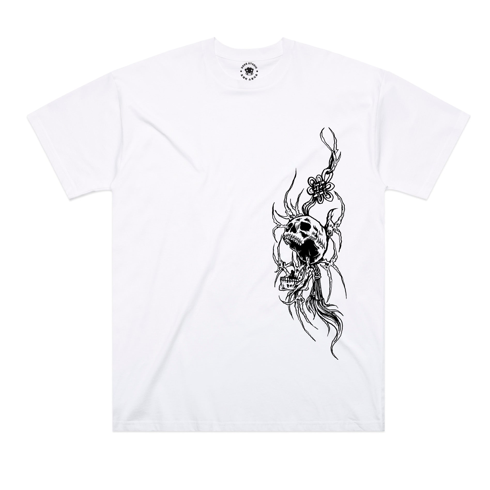 Norigae Skull T-Shirt – Dokb Studio