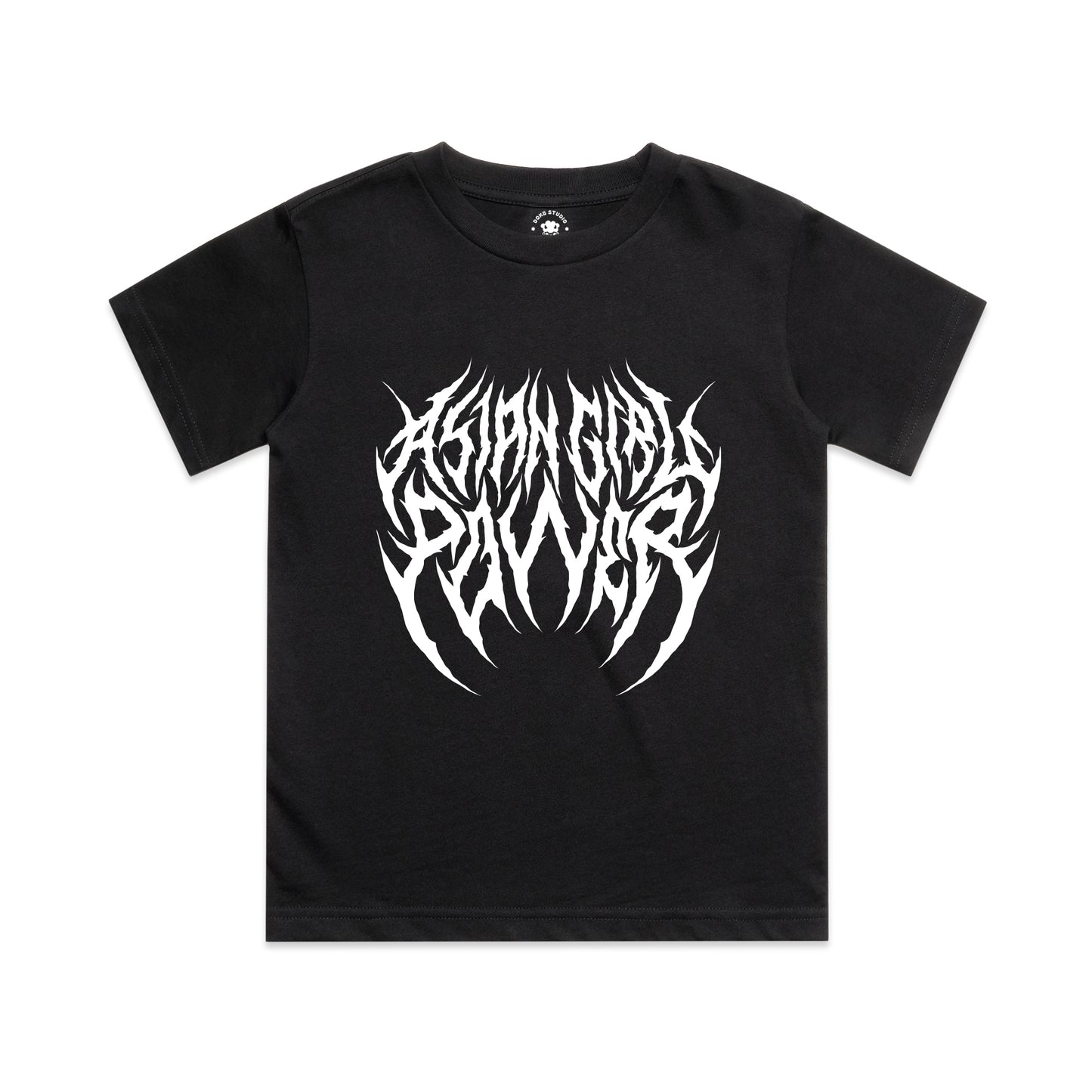 Asian Girl Power Metal T-shirt