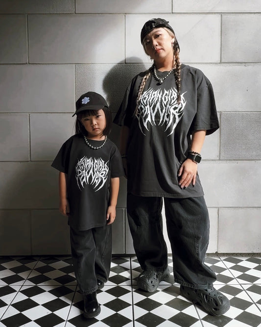 Asian Girl Power Metal T-shirt