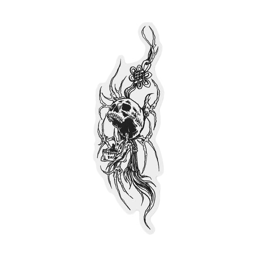 Skull Norigae Sticker